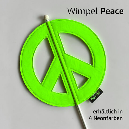 Friedens-Wimpel, Fahrradwimpel