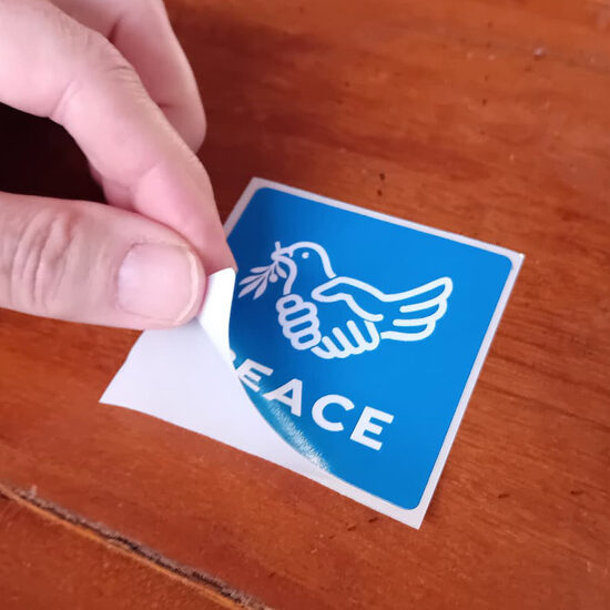 Peace 7x7 cm 20 Stk.